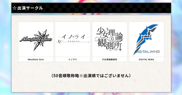 2505東方LIVEBOX_出演者