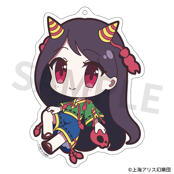 東方Project アクリルキーホルダー ゆるっととうほう 188 日白残無