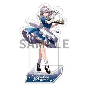 【新品】東方Project キャラクターアクリルスタンド 16 十六夜咲夜 illust.竹花ノート / アキバホビー／株式会社イザナギ 発売日:2023年12月頃